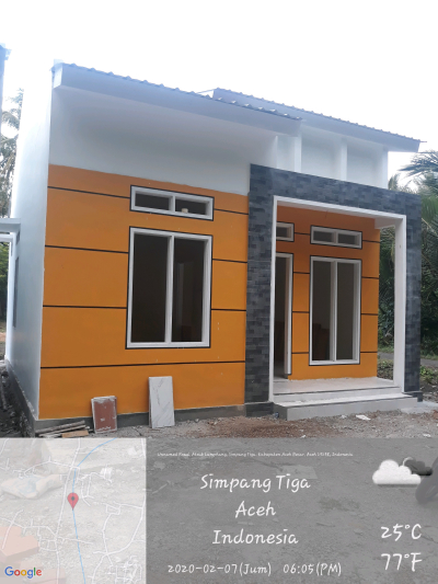 foto contoh rumah perumahan Villa Mon Panah