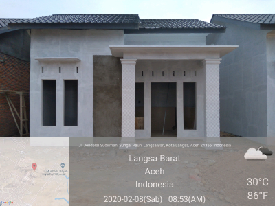 foto contoh rumah perumahan Villa Savira Indah