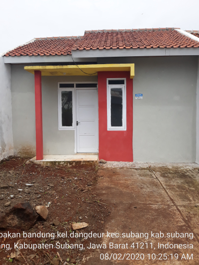 foto contoh rumah perumahan harva subang regency