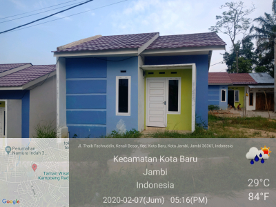 foto contoh rumah perumahan JAVANA CITY LIGHT