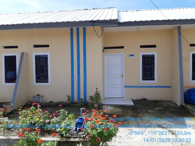 foto contoh rumah perumahan Taman Palem