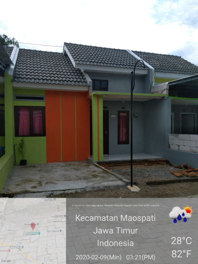 foto contoh rumah perumahan Perumahan Griya Waskita