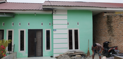 foto contoh rumah perumahan Perumahan Jasa Permai