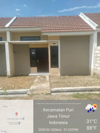 foto contoh rumah perumahan GRAND EMERALD PURI