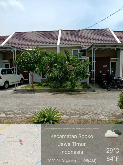 foto contoh rumah perumahan Griya Sooko Asri