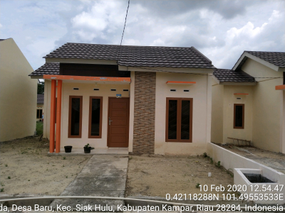 foto contoh rumah perumahan Dua Putri Mandiri Tahap 3