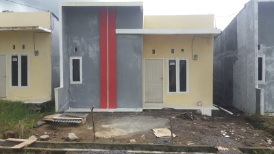 foto contoh rumah perumahan CBA Gold Estate Mapanget