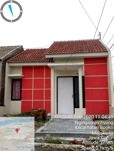 foto contoh rumah perumahan D'GARDEN CITY 