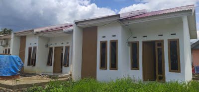 foto contoh rumah perumahan gardenia residence