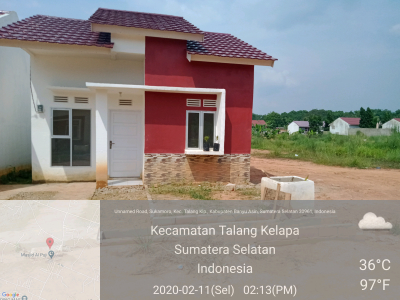 foto contoh rumah perumahan Muzazi Village 2