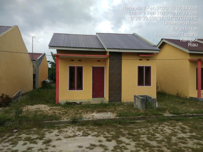 foto contoh rumah perumahan Villa Karya Indah Permai 2