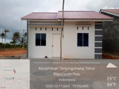 foto contoh rumah perumahan Kristal Valley
