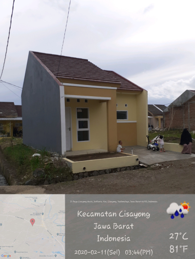 foto contoh rumah perumahan Kampoeng Hijrah Residence