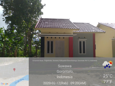 foto contoh rumah perumahan PADENGO PERMAI 10