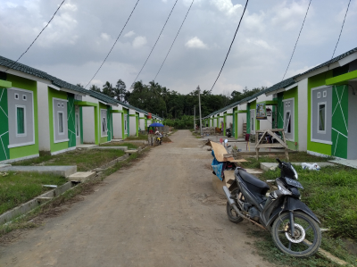 foto contoh rumah perumahan BUKIT INTAN RESIDENCE