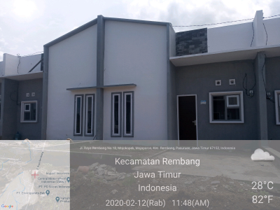 foto contoh rumah perumahan Graha pratama residence