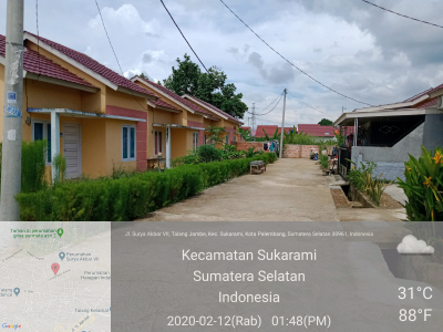 foto contoh rumah perumahan Novo Residence