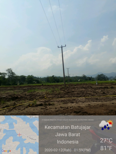 foto contoh rumah perumahan Cangkorah lake view
