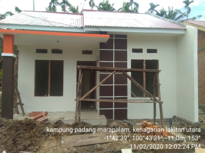 foto contoh rumah perumahan Bumi Kambang Asri