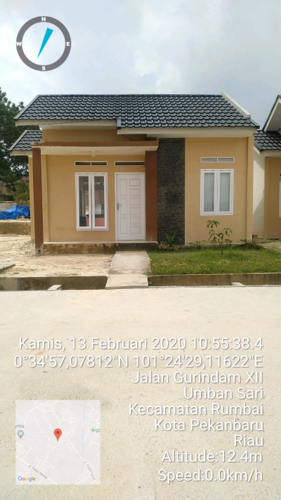 foto contoh rumah perumahan Fazar Asri 4