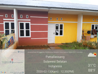 foto contoh rumah perumahan VILLA PATTALLASSANG INDAH III