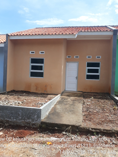 foto contoh rumah perumahan Green Adelia Residence