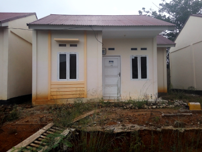 foto contoh rumah perumahan Indotama Regency 