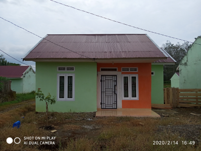 foto contoh rumah perumahan Seruni grand city