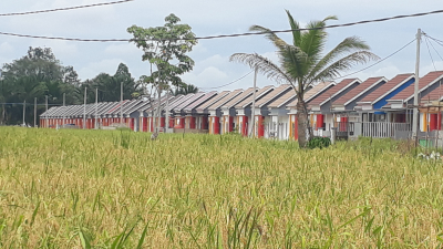 foto contoh rumah perumahan MADU SARI PERMAI