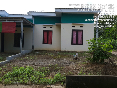 foto contoh rumah perumahan SAHRA HILLS