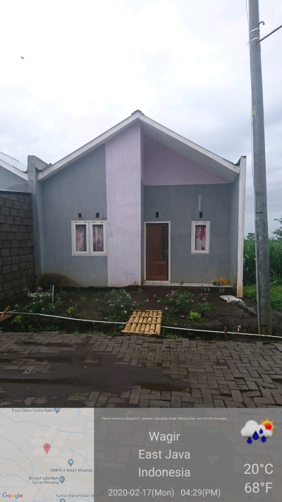 foto contoh rumah perumahan Harmony Attaya