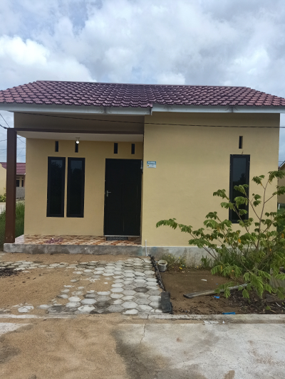 foto contoh rumah perumahan Palm Vista Residence Blok G-H