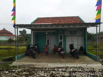 foto contoh rumah perumahan NUANSA ARRAFA