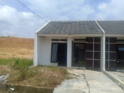 foto contoh rumah perumahan Lebak jaya residence