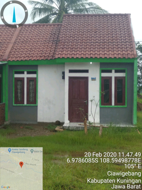 foto contoh rumah perumahan Bumi Cikondang