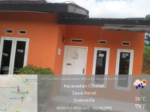 foto contoh rumah perumahan perumahan taman bolo permai
