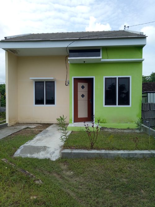 foto contoh rumah perumahan Bumi Raya
