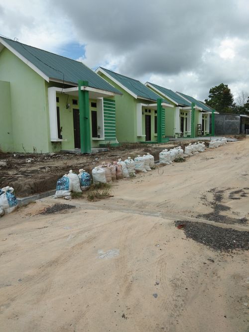 foto contoh rumah perumahan Bintang Sembilan Residence