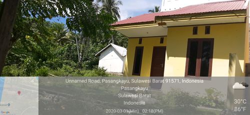 foto contoh rumah perumahan Bukit indah pasangkayu
