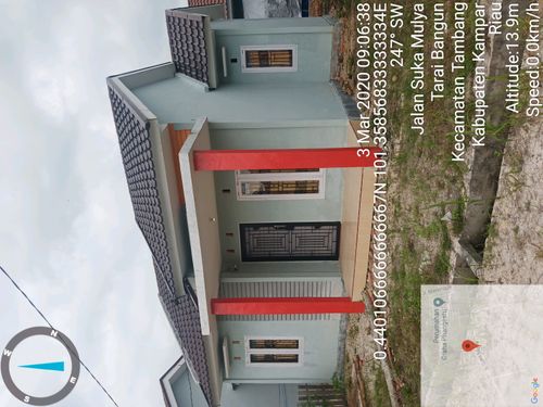 foto contoh rumah perumahan Green Tarai Regency