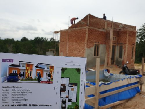 foto contoh rumah perumahan GRIYA PERMATA HIJAU 2