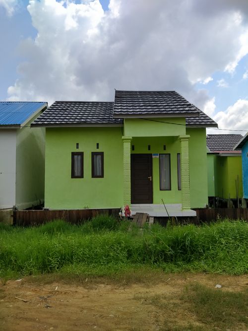 foto contoh rumah perumahan KOMPLEK HAMPARAN WARGA INDAH IX