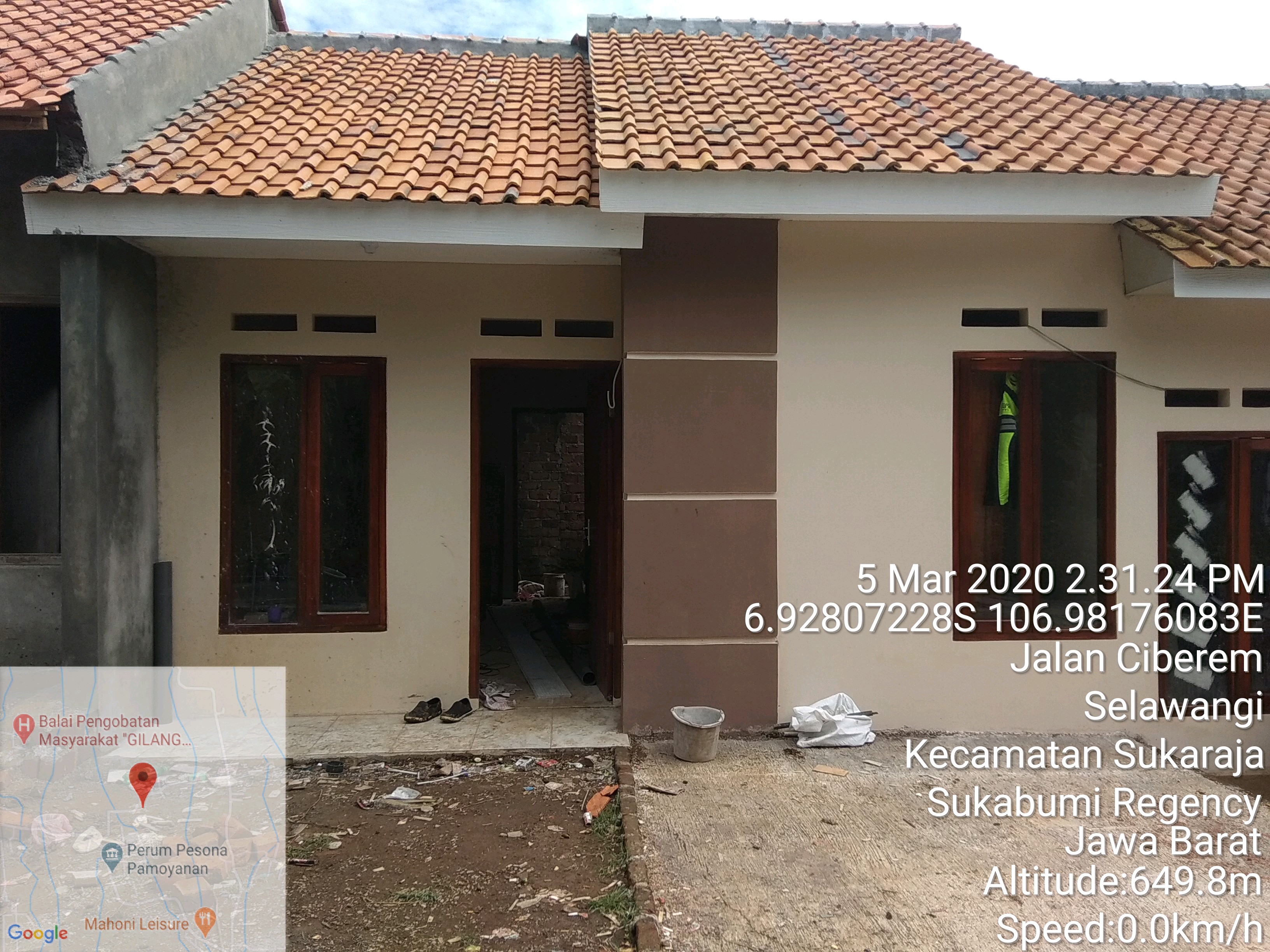 foto contoh rumah perumahan Pamoyanan Residence