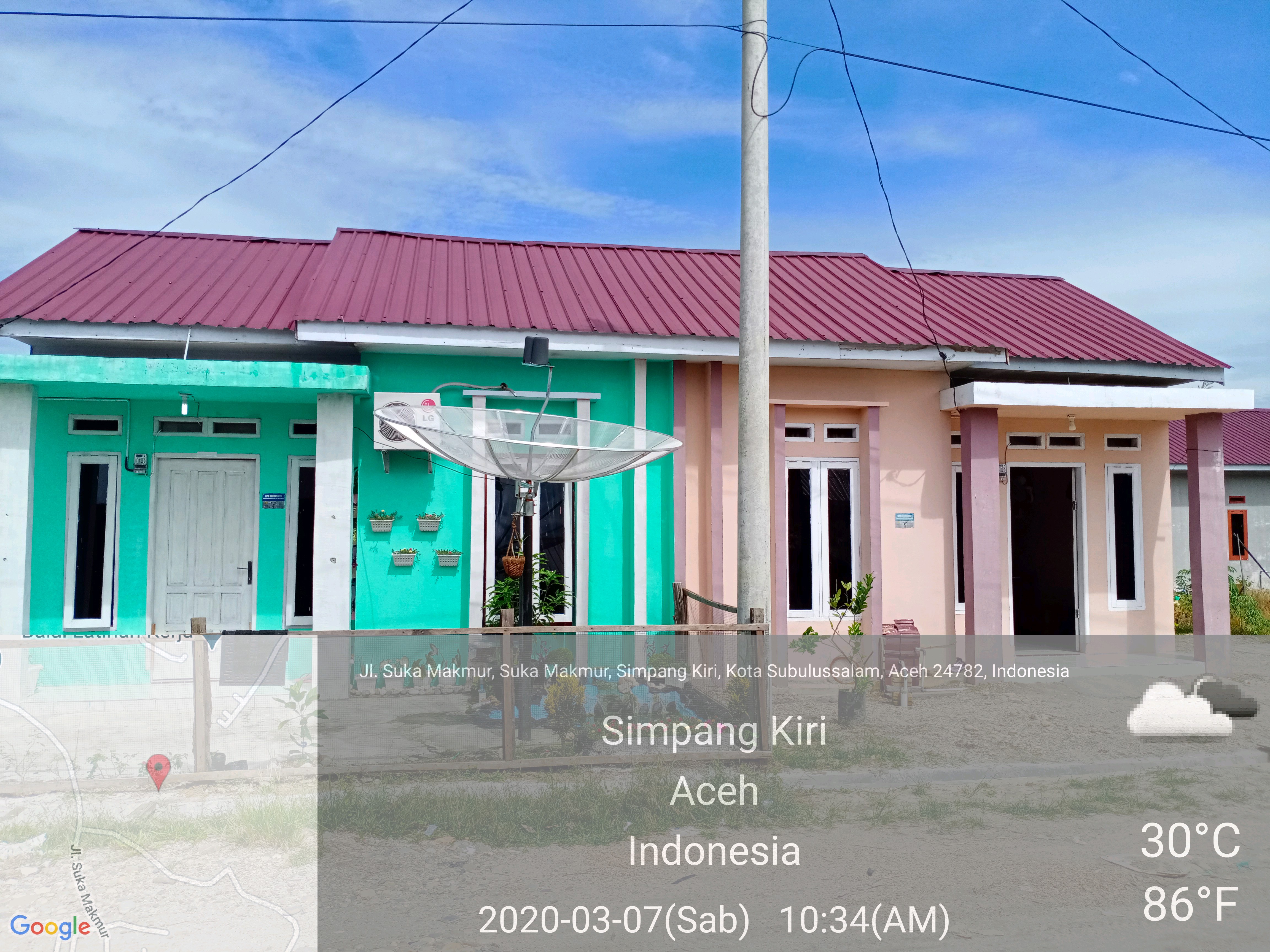 foto contoh rumah perumahan IRADA INDAH