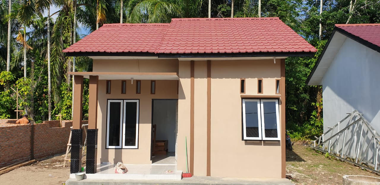 foto contoh rumah perumahan Air Tenang Residence