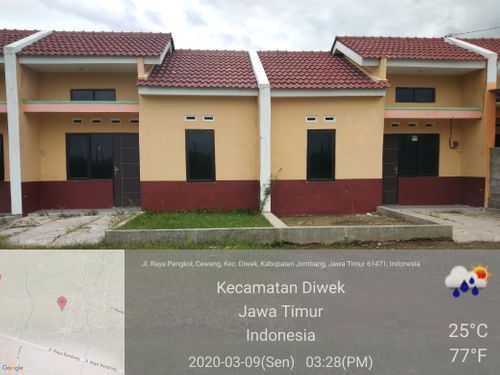 foto contoh rumah perumahan Perum Tiara Indah 2