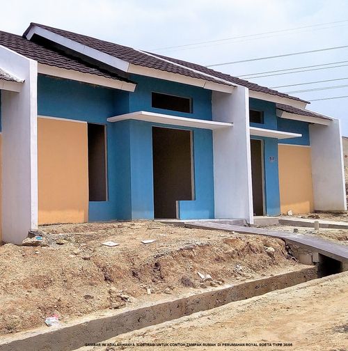 foto contoh rumah perumahan PERUMAHAN ROYAL SOETA