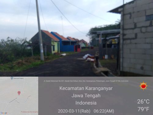 foto contoh rumah perumahan Mukti Kencana Kulu