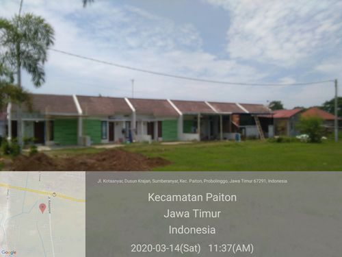 foto contoh rumah perumahan CENDANA RESIDENCE