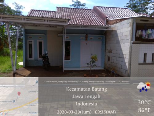 foto contoh rumah perumahan Pamardi Garden